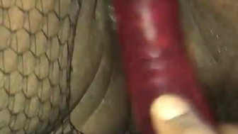 Bitch chick Amazing pussy play with Realadonis
